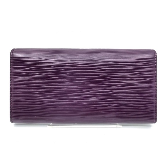 Louis Vuitton LV Long Wallet Purple Epi 419972 - Picture 2 of 9